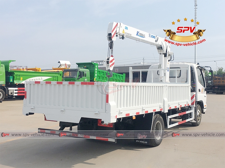 3.2 Tons Truck Mounted Crane FOTON - RB 3.2 Tons Truck Mounted Crane FOTON - RB